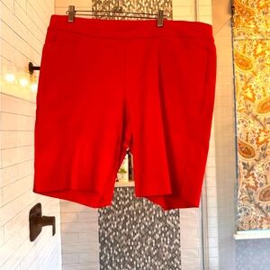 Women's Red‎ Shorts (Flaming Scarlet) Bridgette Shorts (Size 3- XL)